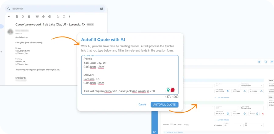autofill-quote-with-ai-1 Customer Portal - Autofill quote with AI