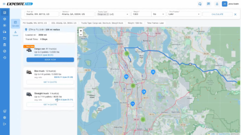 customer portal rate calculator